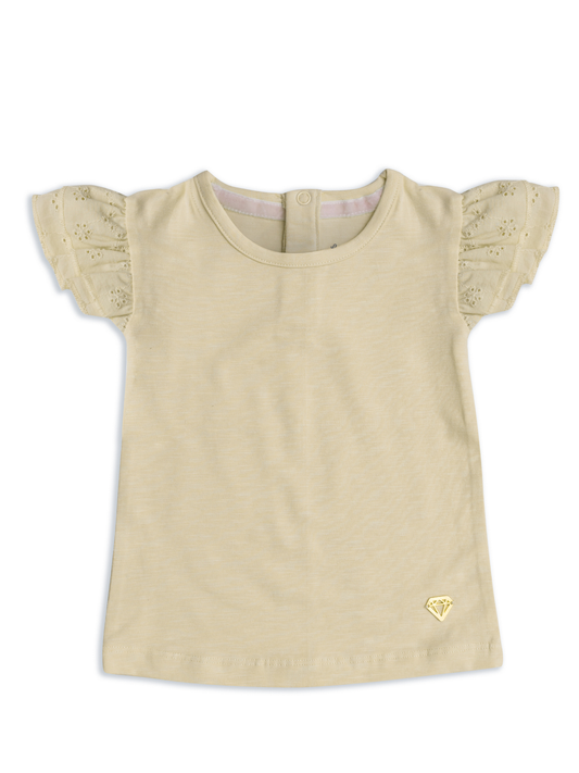 Little Chiq Baby shirt Sand - Beige