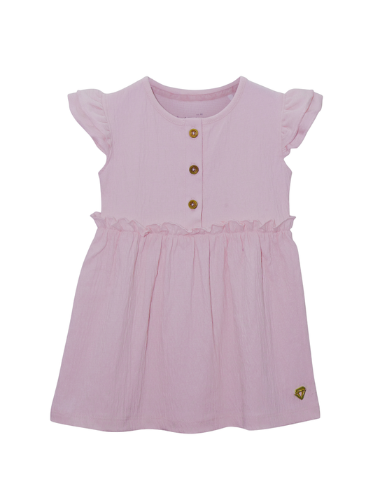 Little Chiq Baby jurkje Blushing Roze