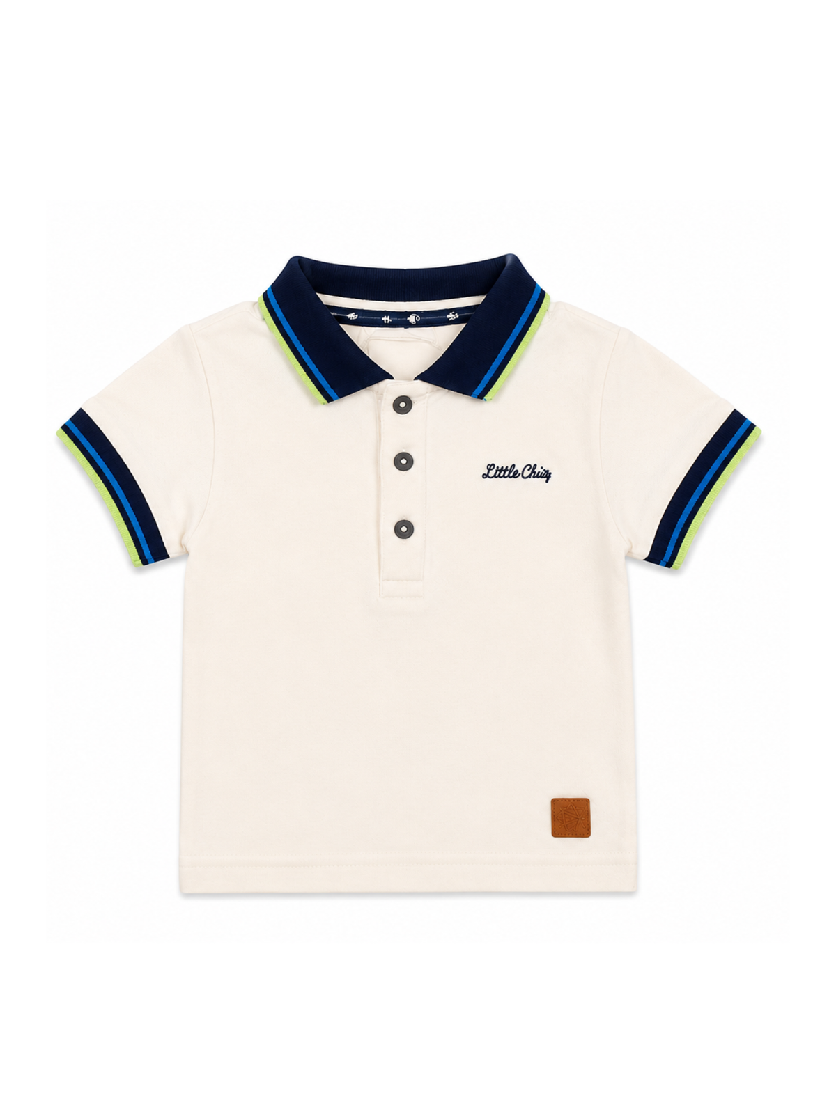 Baby Polo "Snow White" (Lycra Piqué)
