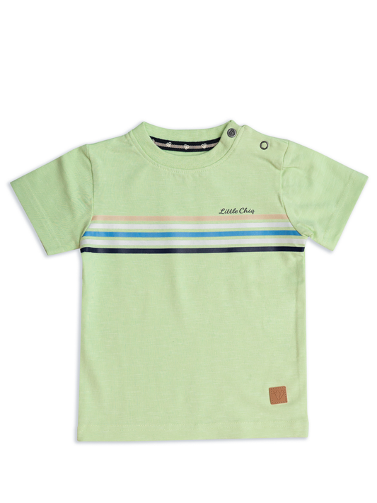 Baby T-shirt "Butterfly" (Striped Detail)