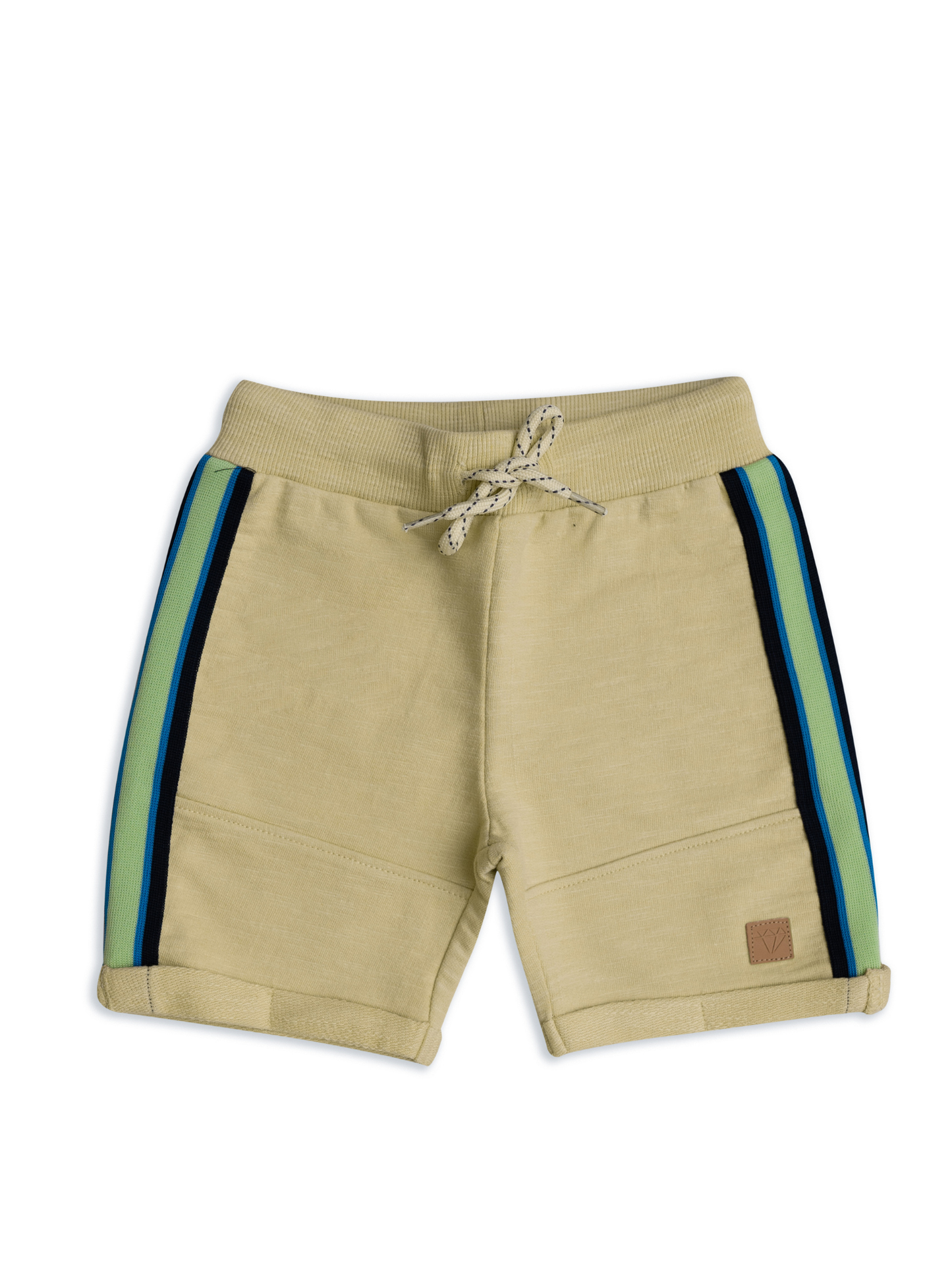 Baby Jongens Shorts "Semolina" (Side Stripe Detail)