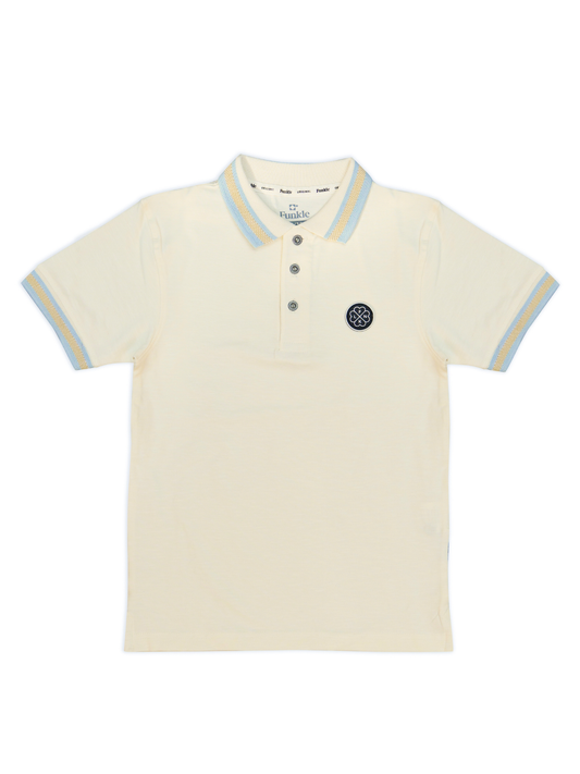 Funkle Jongens Polo – Wit