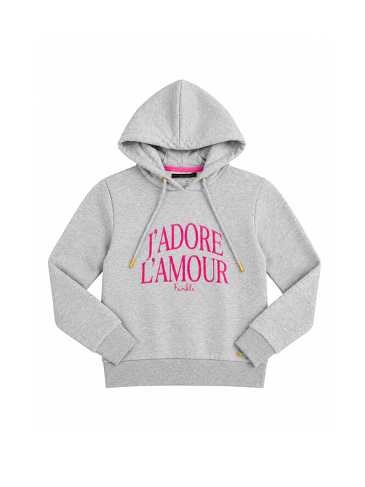 Meisjes Hoodie "Grey Mele" (Slub Sweat)