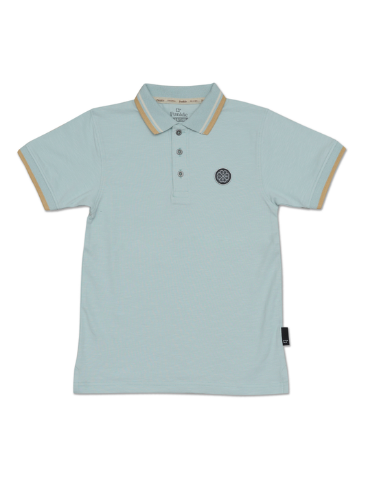 Funkle Jongens Polo – Lichtblauw