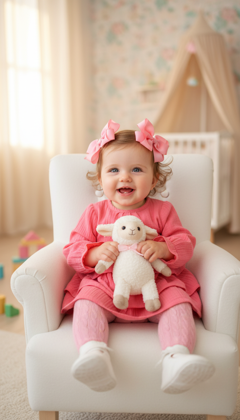 Little Chiq Jurk fel rose