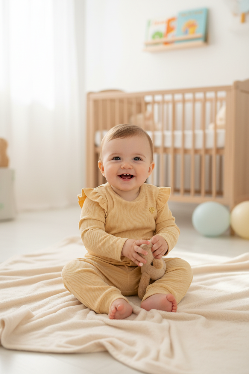 Little Chiq Baby top Ribstof