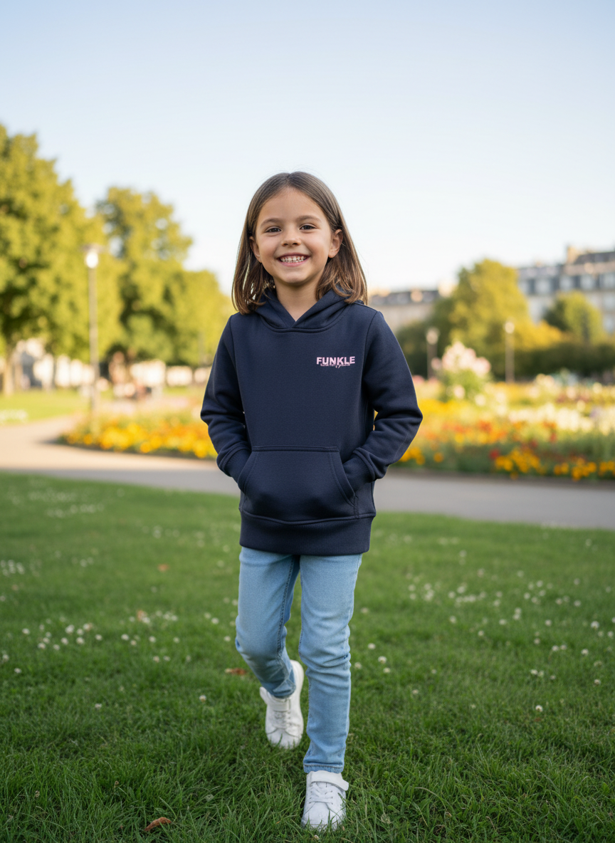 Funkle Girls - Meisjes Hoodie Blauw