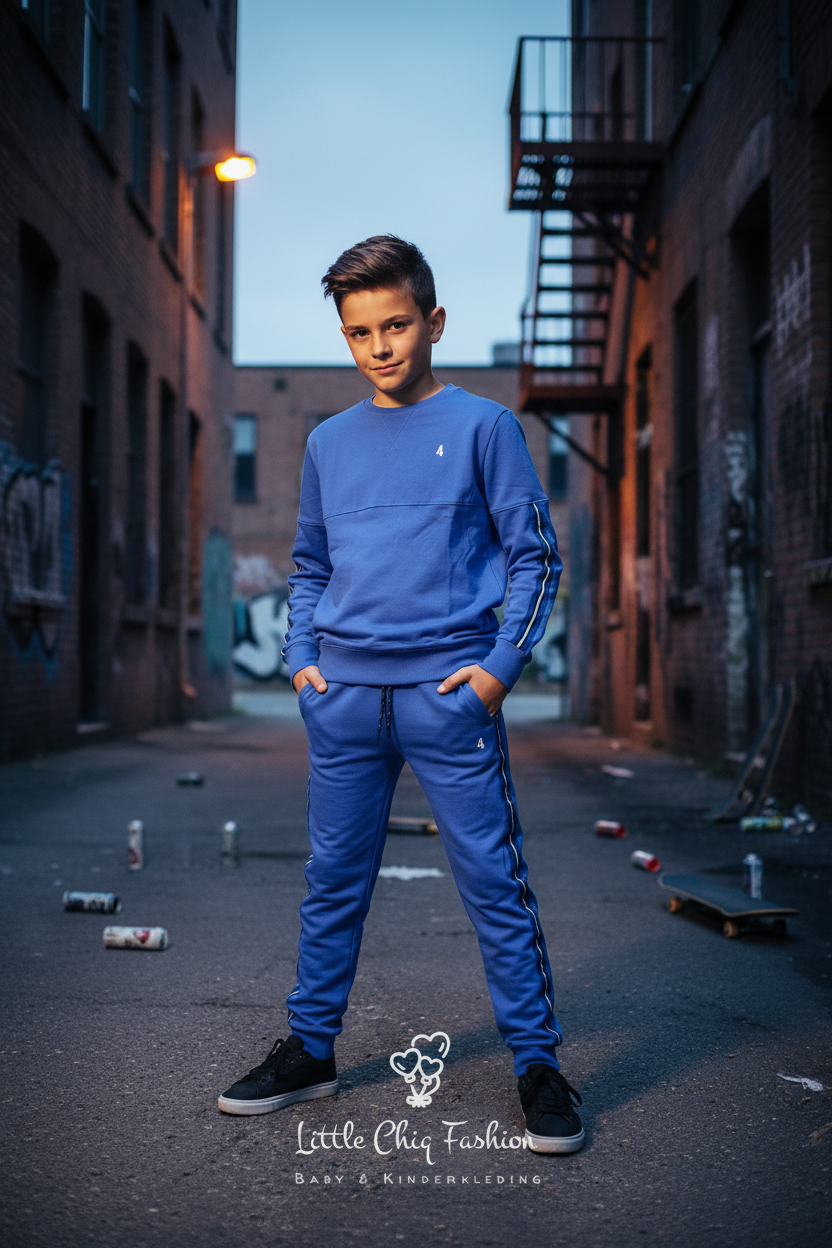 LewyLou NO4 Jogger blauw